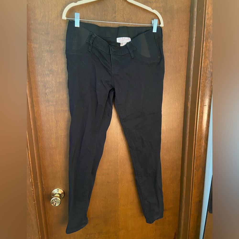 Black Maternity Skinny Jeans